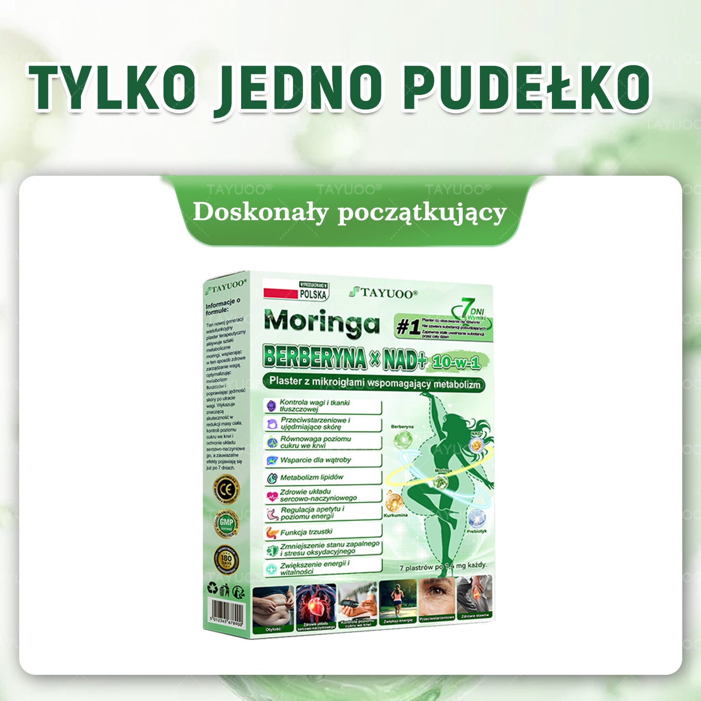 ✅🇵🇱𝗢𝗳𝗶𝗰𝗷𝗮𝗹𝗻𝘆 𝘀𝗸𝗹𝗲𝗽 | 💫 𝗧𝗔𝗬𝗨𝗢𝗢® 𝗠𝗼𝗿𝗶𝗻𝗴𝗮 · 𝗕𝗲𝗿𝗯𝗲𝗿𝘆𝗻𝗮 × 𝗡𝗔𝗗+ 𝟭𝟬-𝘄-𝟭 𝗭𝗮𝗮𝘄𝗮𝗻𝘀𝗼𝘄𝗮𝗻𝘆 𝗡𝗮𝗻𝗼 𝗣𝗹𝗮𝘀𝘁𝗲𝗿 𝘇 𝗠𝗶𝗸𝗿𝗼𝗻𝗮𝗸ł𝘂𝗰𝗶𝗮𝗺𝗶 (𝘀𝘁𝗼𝘀𝗼𝘄𝗮𝗻𝘆 𝘁𝘆𝗹𝗸𝗼 𝗿𝗮𝘇 𝗱𝘇𝗶𝗲𝗻𝗻𝗶𝗲, 𝘄𝗶𝗱𝗼𝗰𝘇𝗻𝗲 𝗲𝗳𝗲𝗸𝘁𝘆 𝗷𝘂ż 𝗽𝗼 𝟳 𝗱𝗻𝗶𝗮𝗰𝗵) ✅